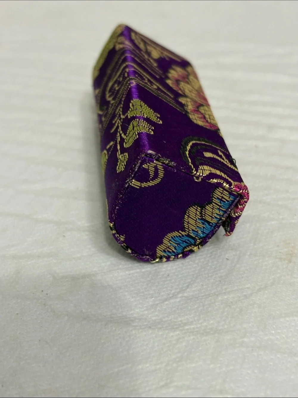 Floral Brocade lipstick case